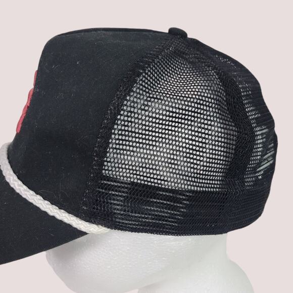 Stevenson Ranch Not My First Rodeo Snap Back Black Canvas Hat Trucker One Size - Picture 12 of 16